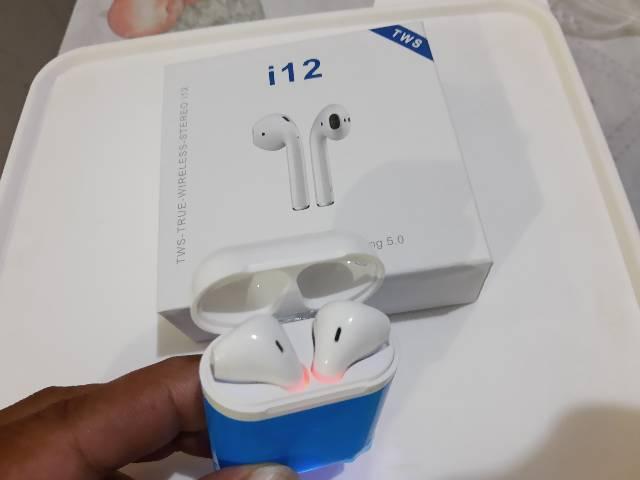 Fone de ouvido bluetooth I12 - Foto 2