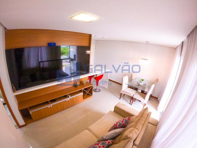 JG. Excelente apto c/ vista para o mar de 3 quartos com suíte montado no Praças Reserva!! - Foto 7