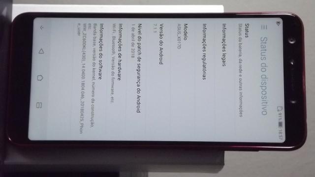 Cel Asus Zenfone 5 Selfie X017d \ 64GB \ 4G Ram \ 20Mpixels\ tela de 6\NOVO! - Foto 6