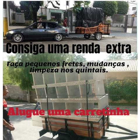 Aluguel carretinha reboque fazendinha
