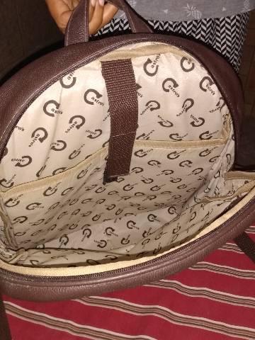 Mochila da CASTRO de couro original. - Foto 2