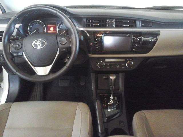 Toyota/ Corolla XEI 2.0 -2014/2015 - Branco - Flex - Foto 5
