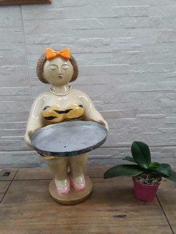 Boneca enfeite de cozinha