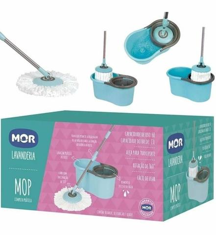 Esfregão Mop Limpeza Prática