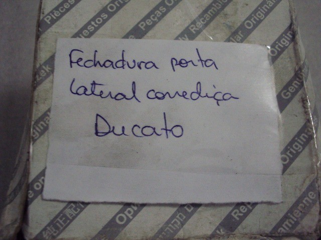 fiat ducato fechadura porta lateral corrediça nova e original - Foto 4