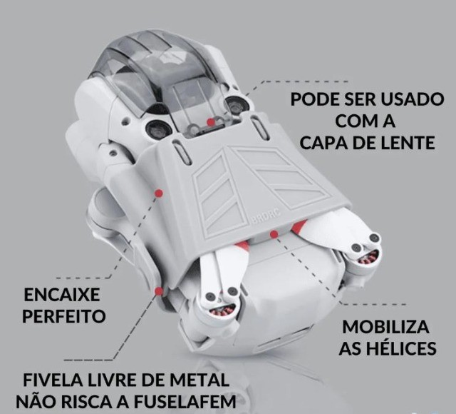 Dji Mini 3 Pro Trava Braço E Hélices Protetor Proteção Mavic  Arduino Automação COD-CP693  - Foto 5