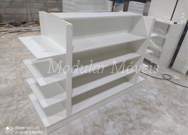 Gôndola Branca 100% MDF - Direto da Fábrica - Foto 3
