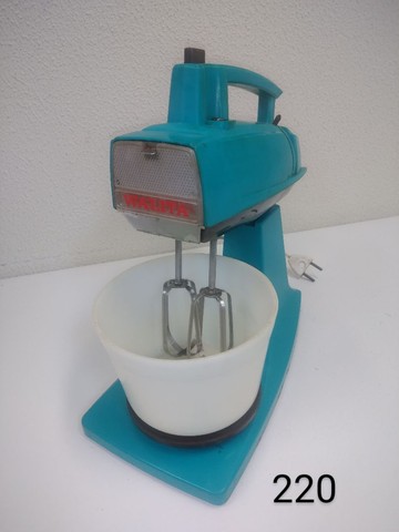 Batedeira Antiga Walita Azul Funcionando  - Foto 3