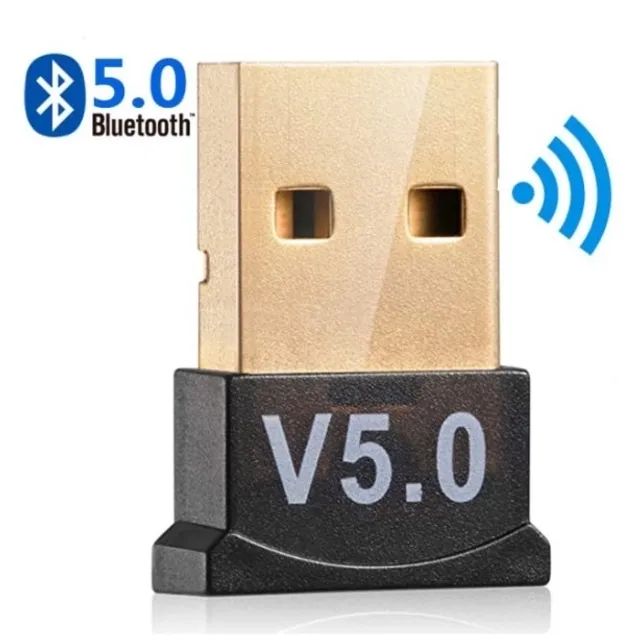 Mini Adaptador Usb Bluetooth 5.0 Serve em Controle Ps4 Pc Notebook