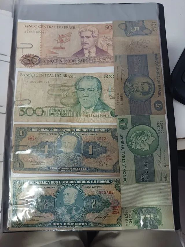 Cédula antiga numismática 