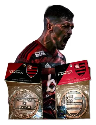 Moeda Flamengo x San José Libertadores 2019
