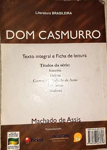 Livro Vitrola Dom Casmurro - Melhores Preços nas Farmácias São