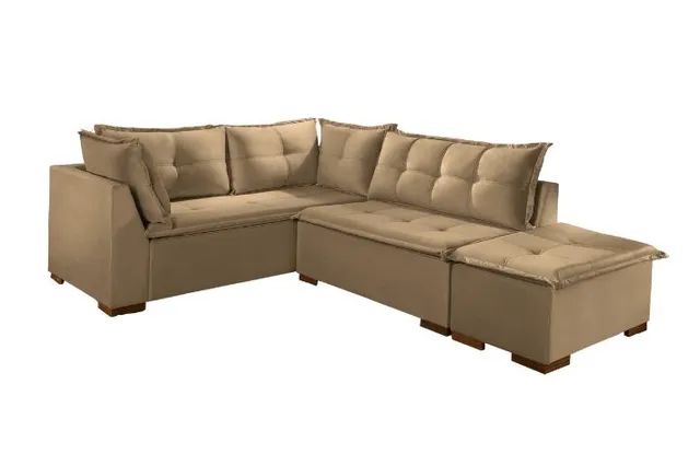 SOFÁ CANTO INOVE MOLAS BONNEL OFERTA R3 - Foto 3