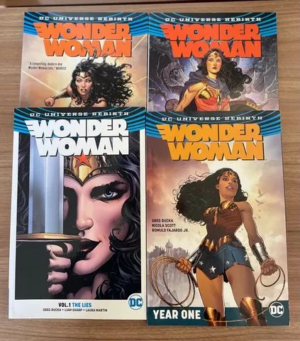 Wonder Woman Rebirth - 1 a 4