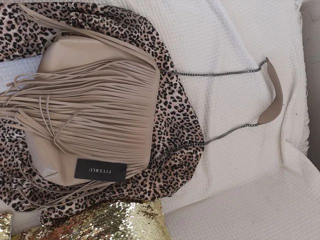 Bolsa de ombro e franjas - Foto 2