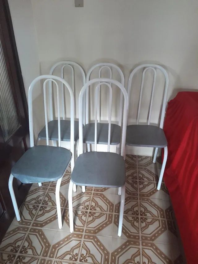 Jogo com 5 cadeiras - Foto 2