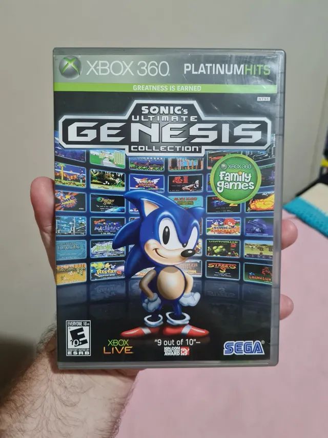 Sonics Ultimate Genesis Collection Xbox 360 Game