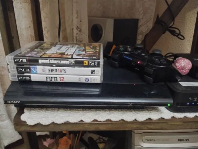 Playstation 3 Slim 230GB Bloqueado Videogames Cavalhada