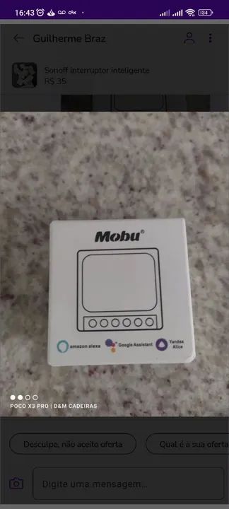 Mini Interruptor Inteligente (tipo sonoff)