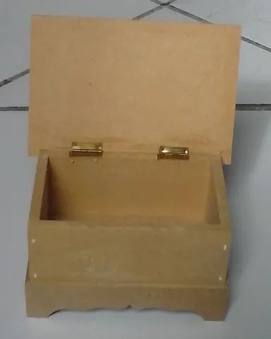 Pacote com 13 mini peças em mdf novas - Foto 5
