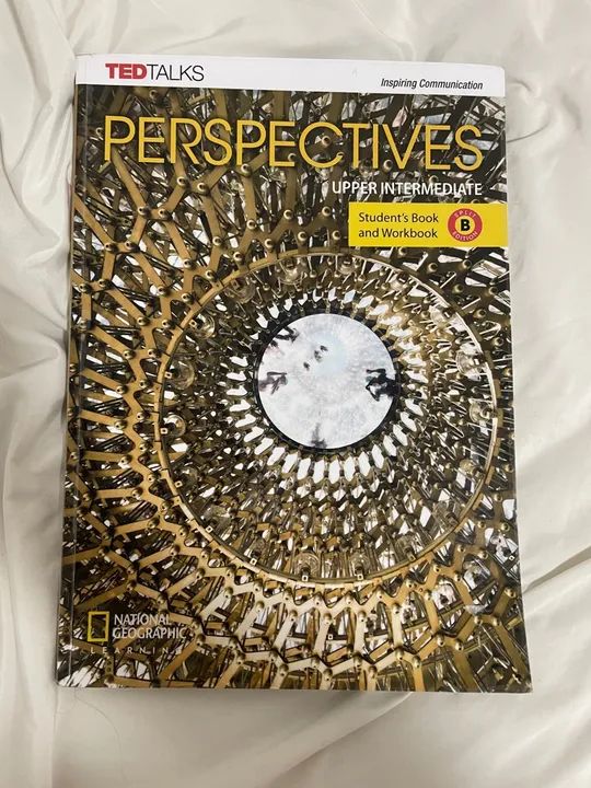 Livro de inglês Perspectives BrE Upper Intermediate Combo B - 1ª série do Ensino Médio
