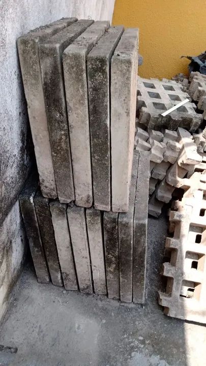 Concregrama e piso de pedra pra jardim seminovos ver preço descrição - Foto 3