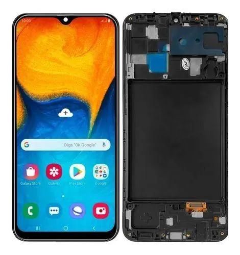 tela a20 original china com aro tela oled