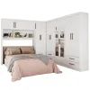  Guarda Roupa Modulado Carioca Hercules Casal 11 Portas 6 Gavetas e Espelho