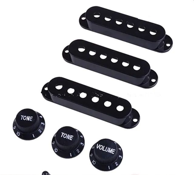 Kit Capa Knob P/ Captadores Potenciômetro e Ponteira de Alavanca Padrão Stratocaster - Foto 2