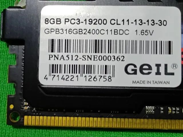 Memória Ram Geil Evo Potenza Ddr3 2400MHz 2x8GB - Foto 3
