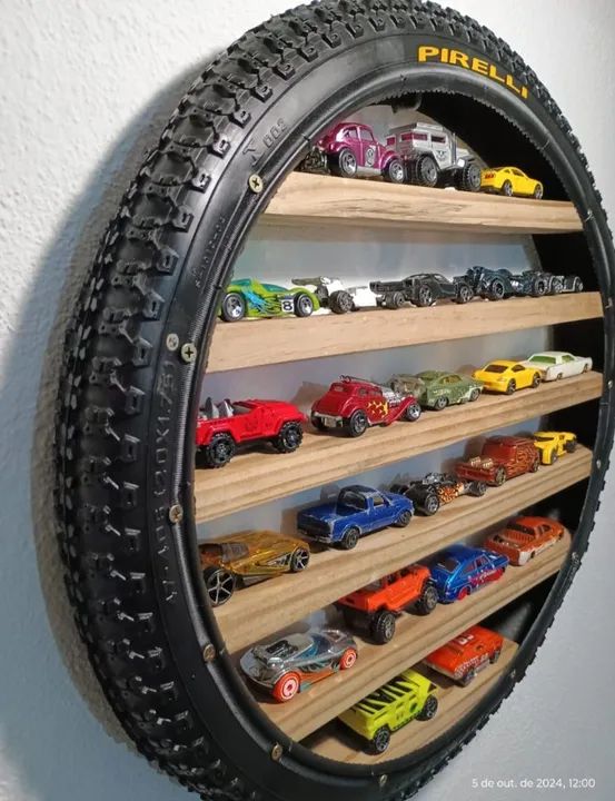Expositor Pneu NOVO Carrinhos Hot Wheels  - Foto 2