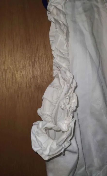 Vestido branco de algodão - Foto 2