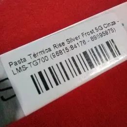 Pasta Térmica Rise Silver Frost - 5 Gramas Cinza - LMS-TG700. - Foto 4