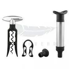 kit vinho Bon Gourmet 5 peças 27721 - Foto 5