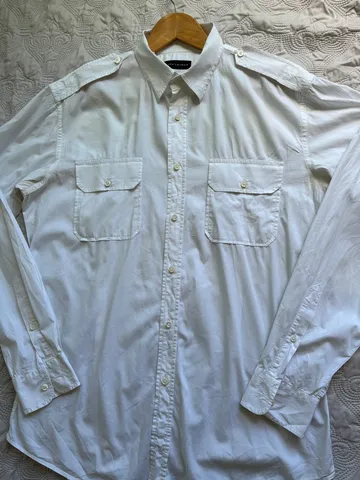 Camisa social branca Polo Ralph Lauren Original G