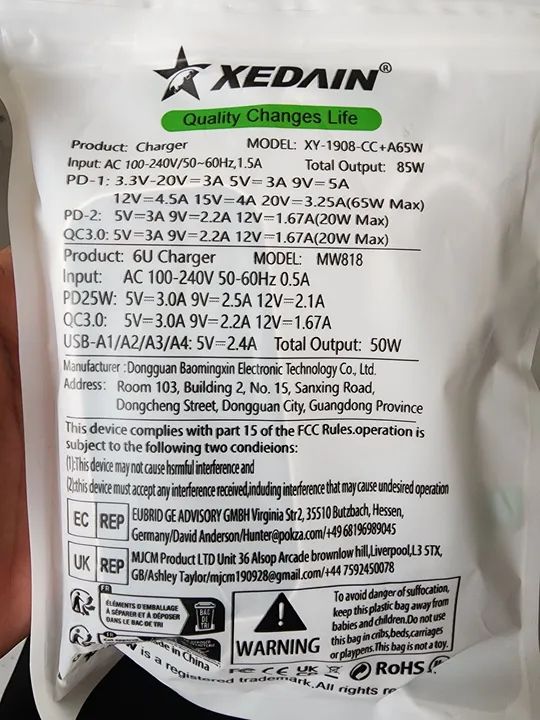 Carregador de Parede 6 Portas USB + PD 3.0 30W - Foto 3