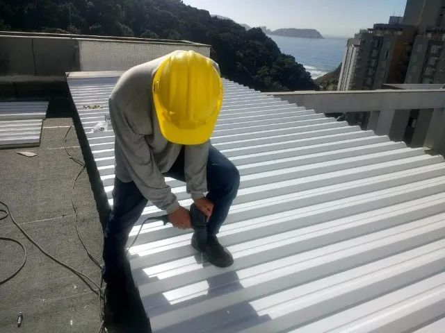 Telhas Sanduíche - Telhado Metálico - Telhas Galvanizadas - Telhas Forro - Foto 4