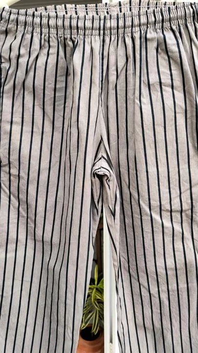 Calça de chef importada. MODO INDUMENTARIA - CALÇA STRIPES CINZA E PRETO - Foto 2