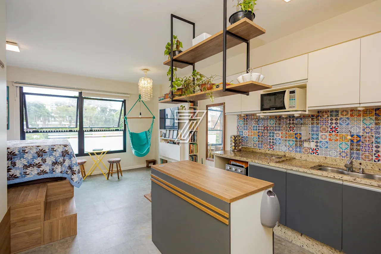 Studio para venda 30 m2 PRIVATIVOS / 1 Quarto / Alto da Glória - Curitiba - PR