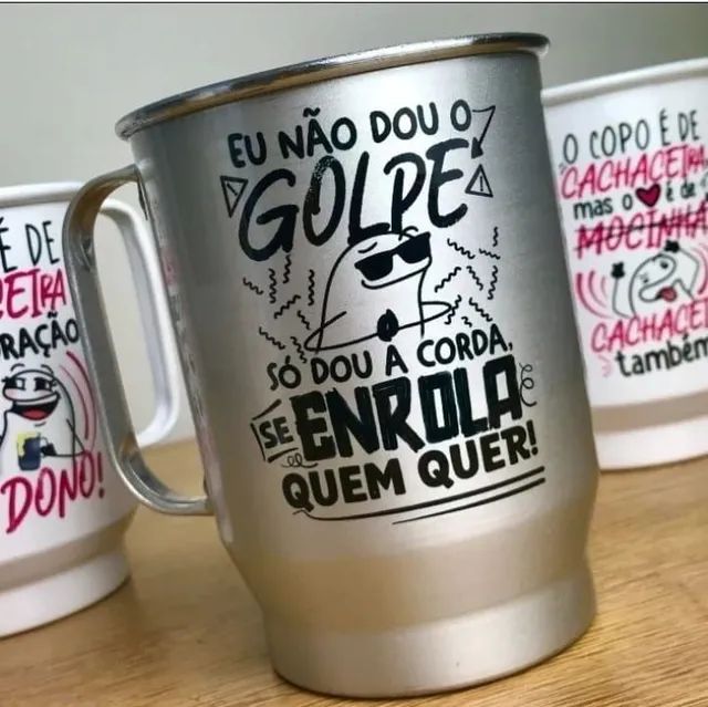 Caneca de alumínio personalizada 750 ml - Foto 2
