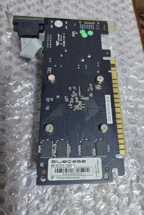 Vga Pci Exp. 1gb 64bits Gt210 Gt210lp-1d3 Ddr3 - NVIDIA - Foto 4
