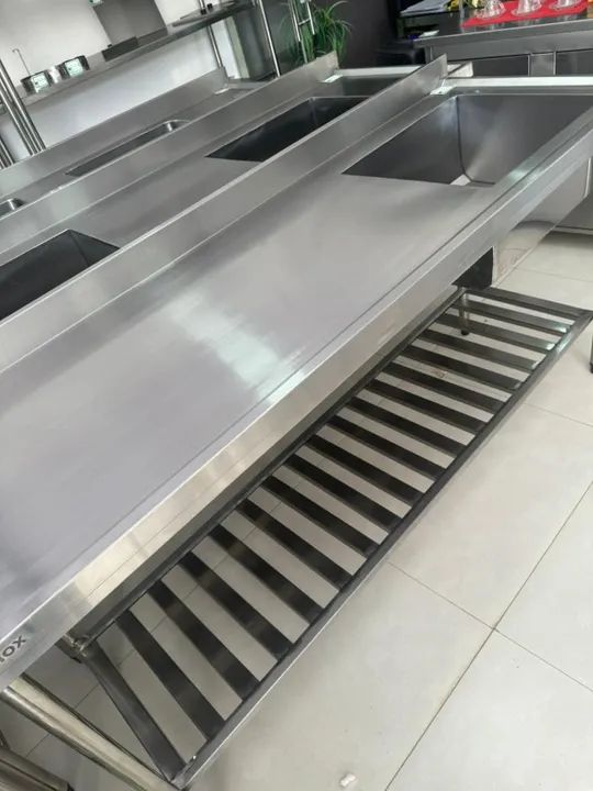 Pia inox 1.80 Metros... - Foto 5