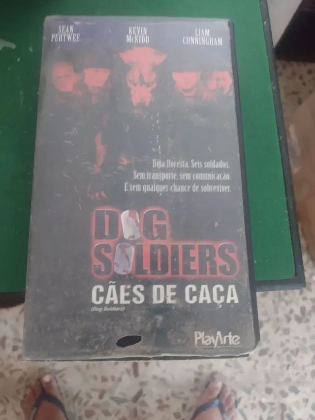 VHS Dog Soldiers Cães de Caça