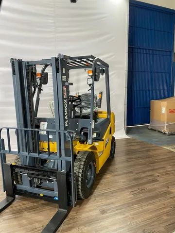 Empilhadeira Plasnox| Nova| 2.500kg| Diesel | Torre 3mts - Foto 3