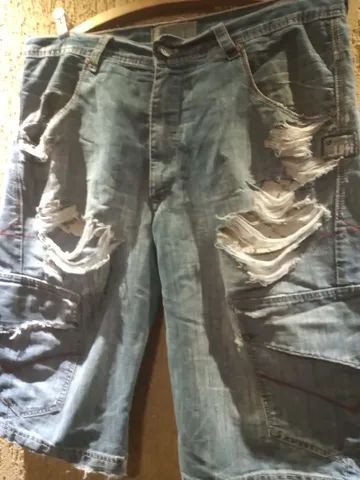 Bermuda masculina jeans Lost - Foto 2