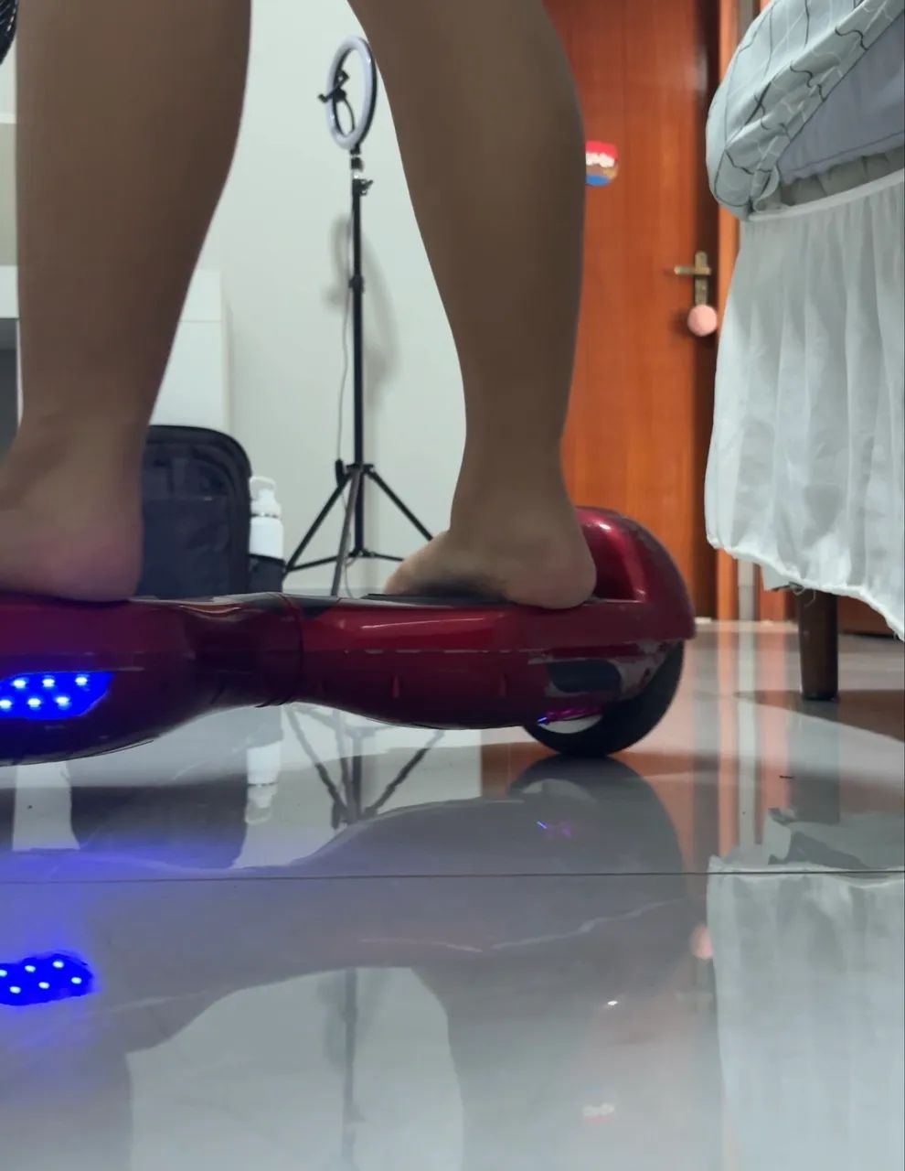 Hoverboard Vermelho Usado - Foto 5