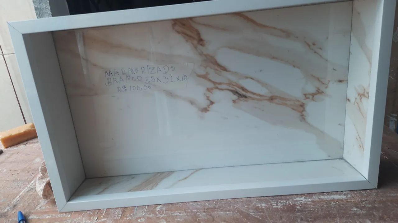 Nichos de banheiros todos em porcelanato retificado  - Foto 5