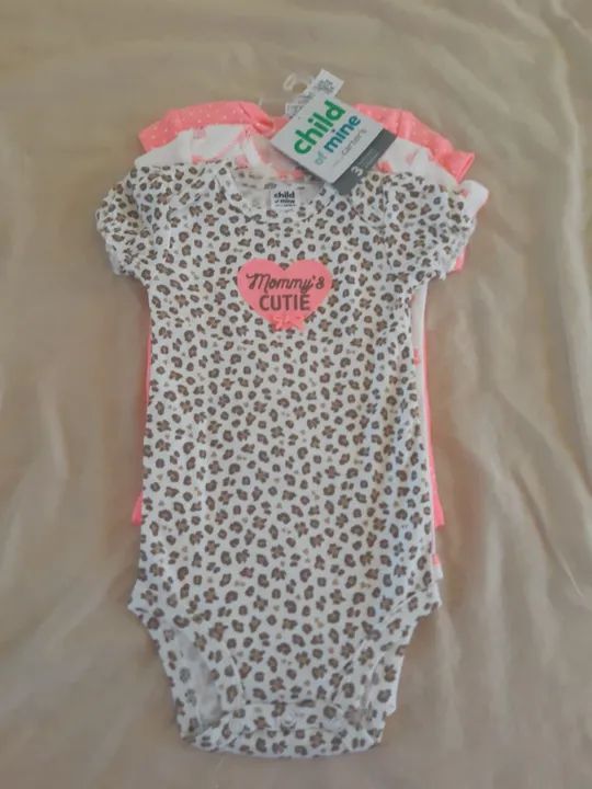 Kit body da Carter's - 3/6 meses. Novo - Foto 2