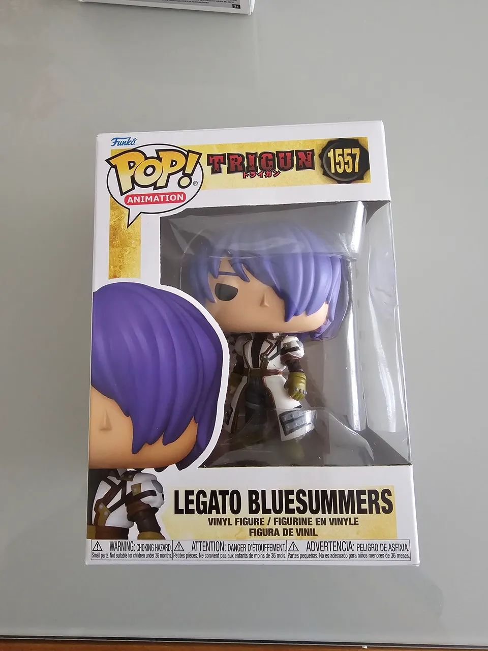 FUNKO POP- TRIGUN - LEGATO BLUESSUMERS- 1557