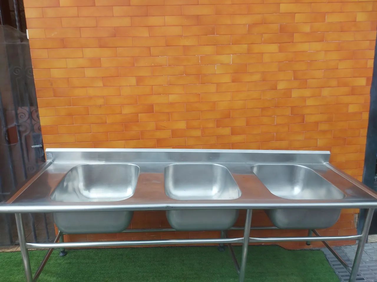 Pia industrial inox 3 cubas Cimapi - Foto 6